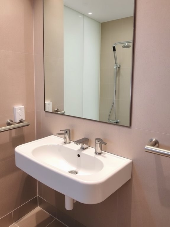 accessible bathroom sink design