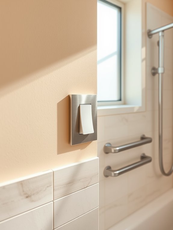 accessible light switch height