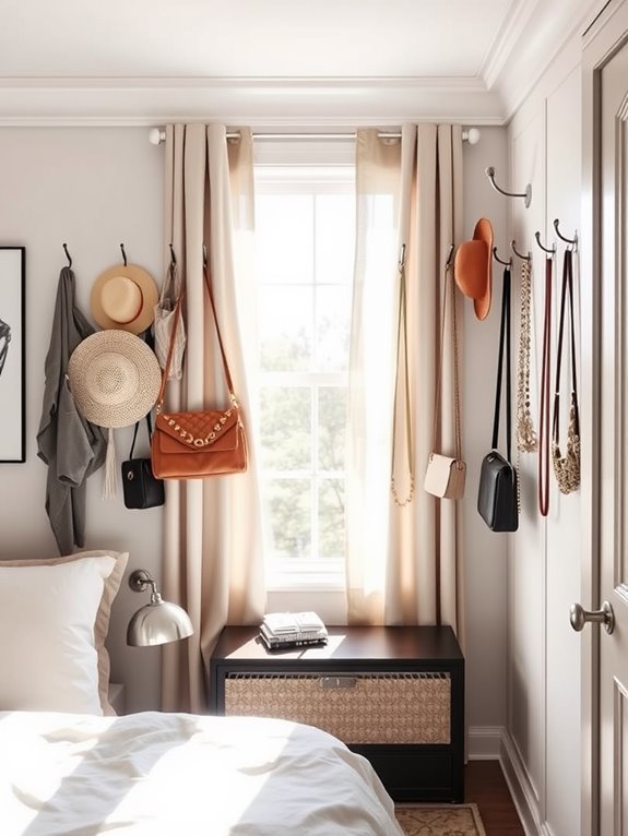 accessory hanging hooks installation