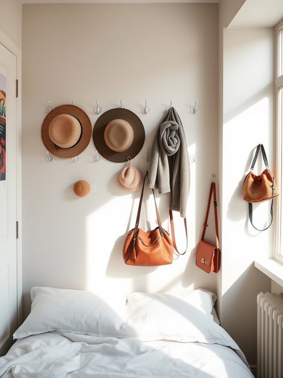accessory hanging hooks installation