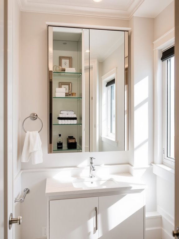 add a medicine cabinet