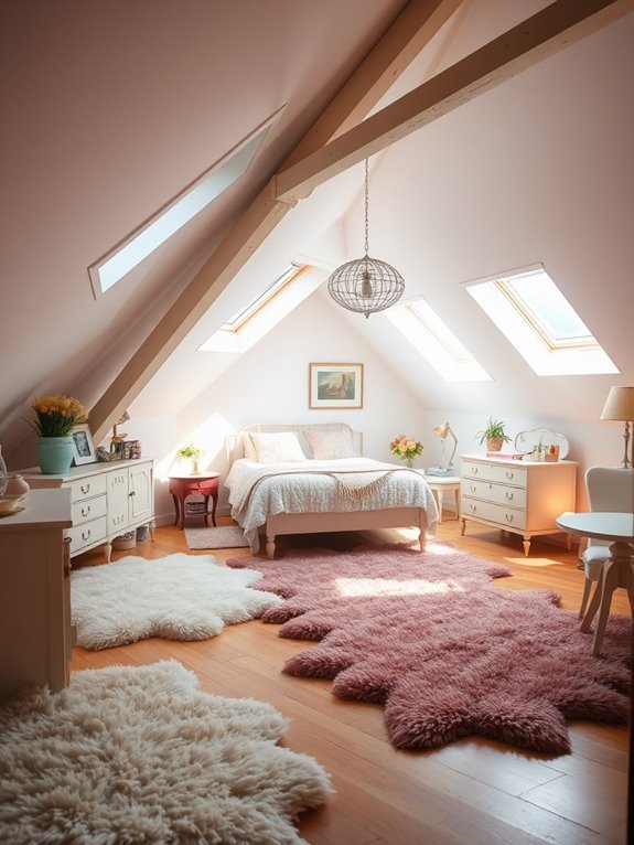 area rugs enhance comfort