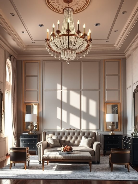 bold and striking illumination