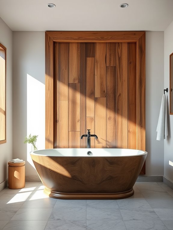 charming natural wood textures