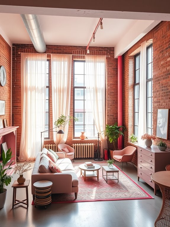 chic urban living space