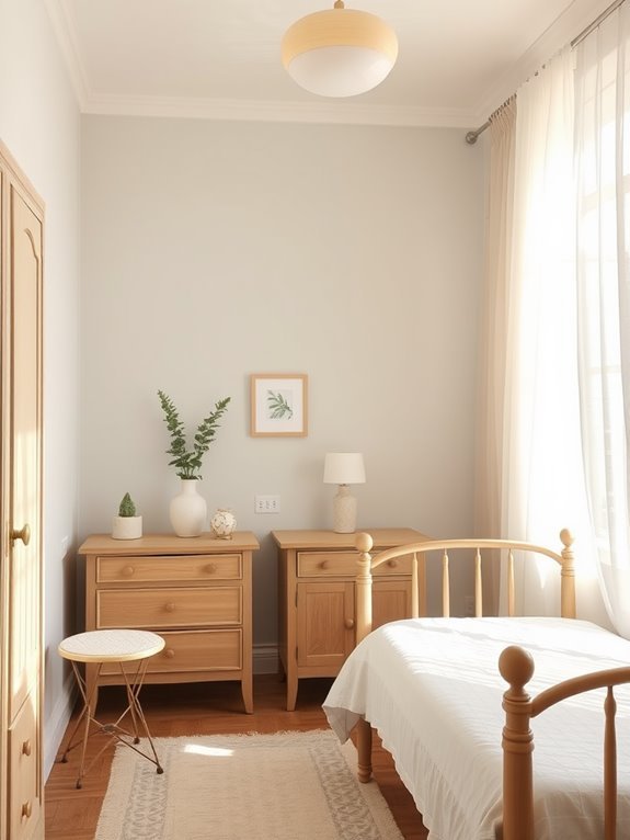 choose soft color tones