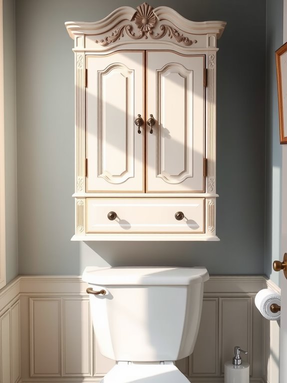 classic bathroom storage solutions