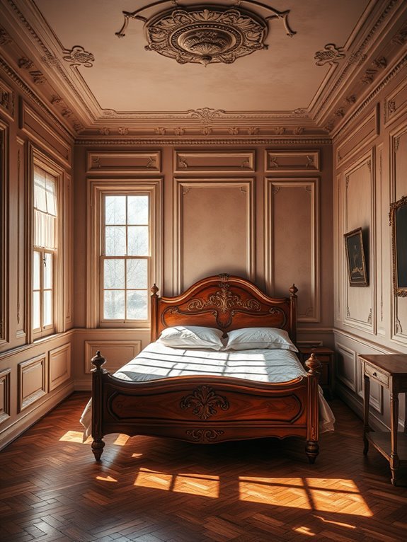 classic decorative wall paneling