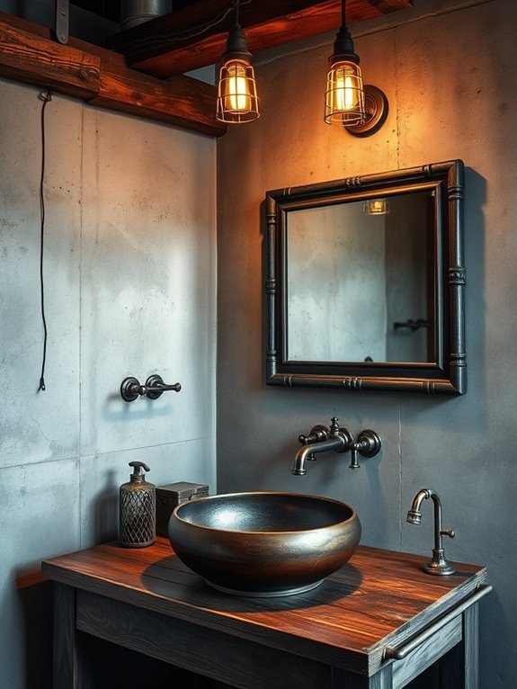 classic industrial hardware aesthetic