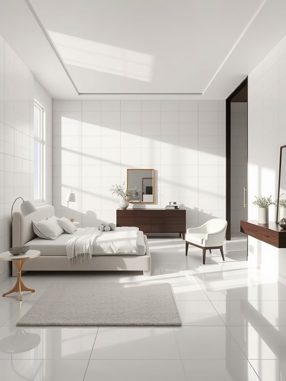 clean minimalist tile design