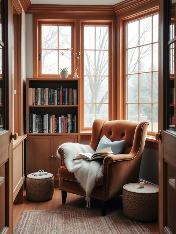 comfortable spots for reading