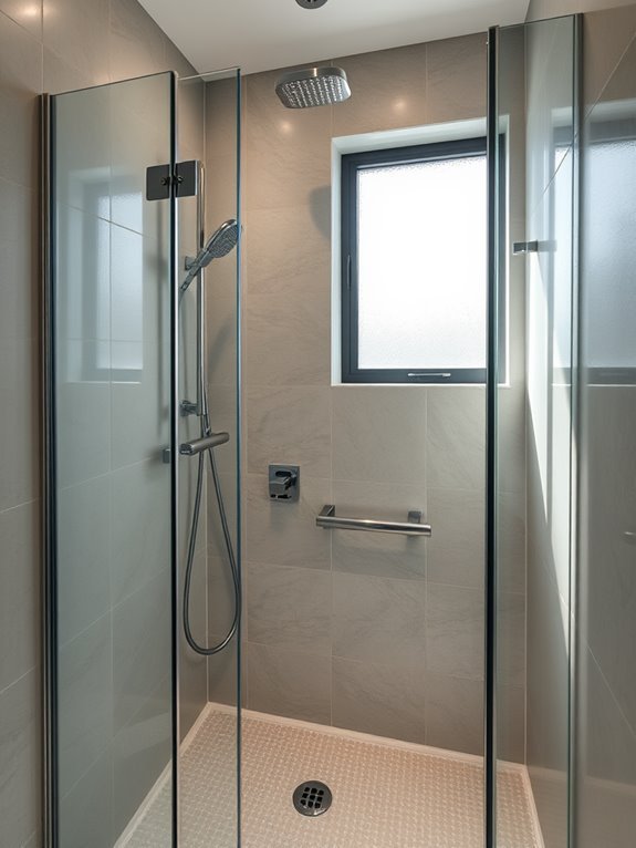compact shower accessory solutions