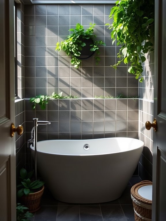 compact standalone bathing options
