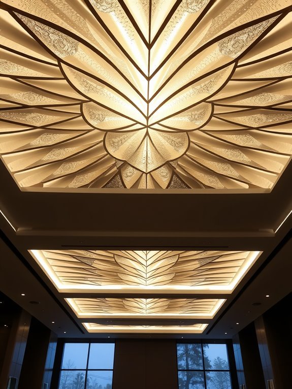 contemporary suspended ceiling design