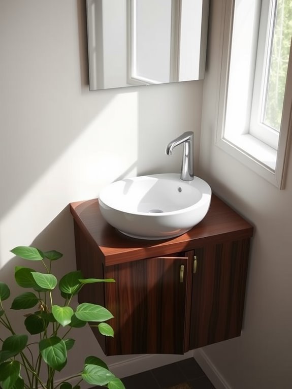 corner sink design solutions