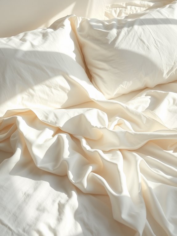 cozy and breathable bedding
