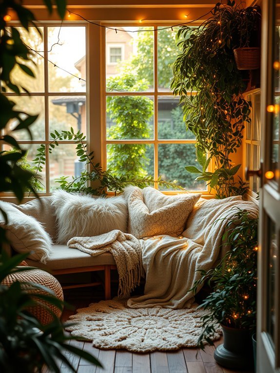 cozy and private spaces