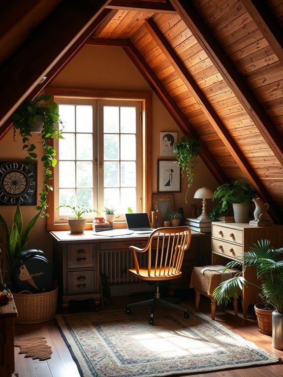 cozy and productive environment