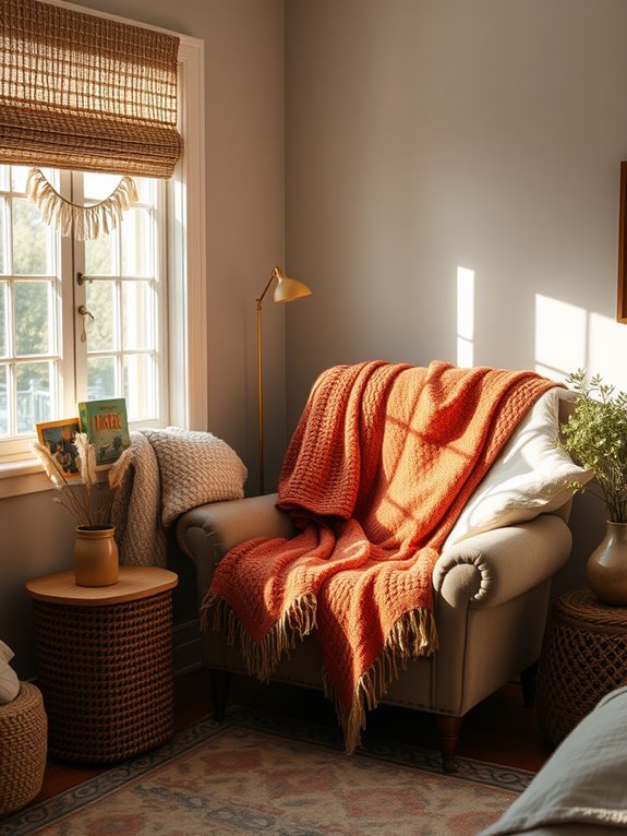 cozy corner for reading