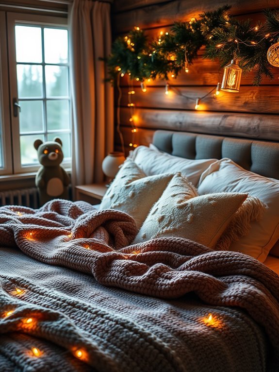 cozy up with textiles