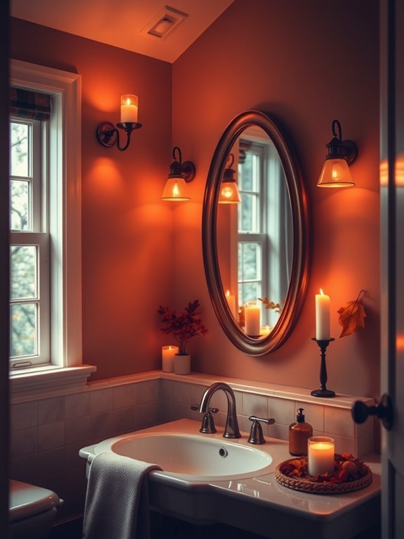 create cozy ambiance lighting