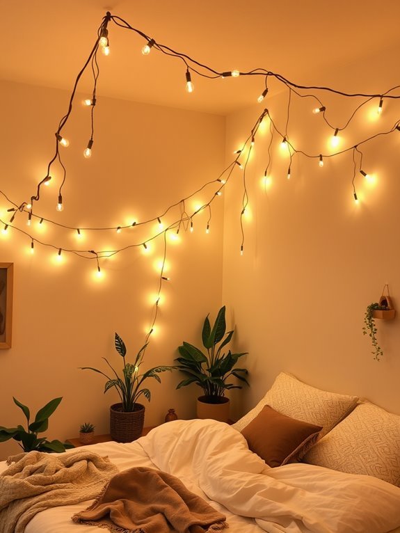 create cozy atmosphere outdoors