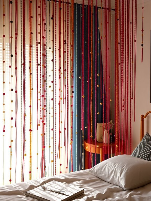 decorative beaded doorways