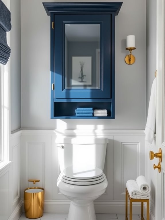 deep rich blue hue