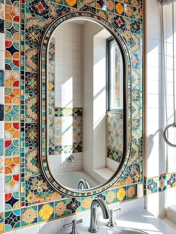 design a patterned border