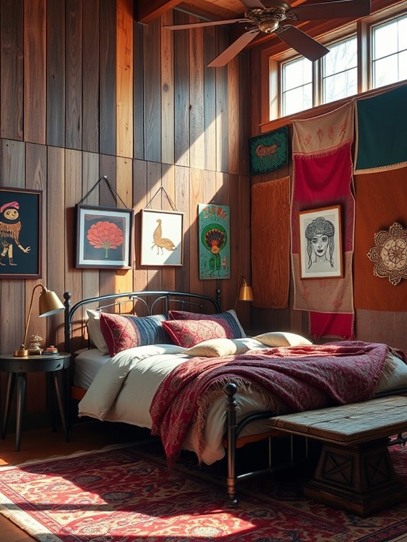 diverse artistic panel creations