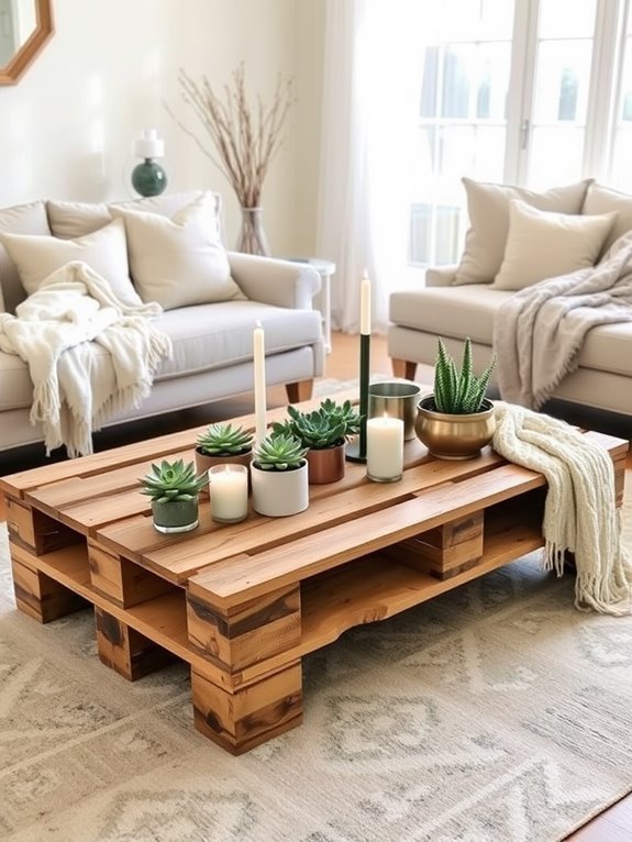 diy pallet coffee table