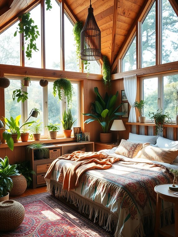 eclectic wooden home decor