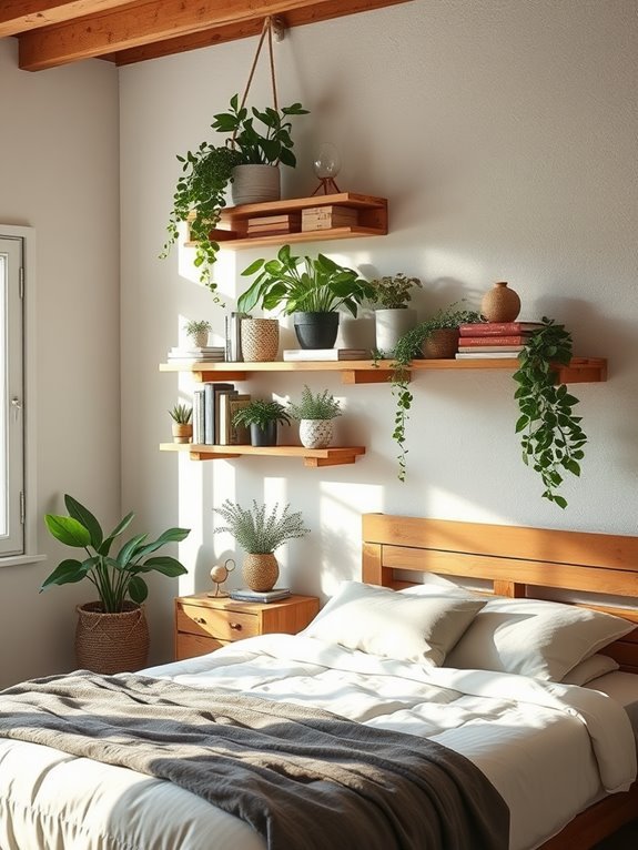 eco friendly pallet shelves diy