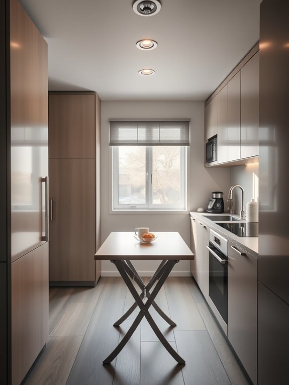 efficient small space kitchens