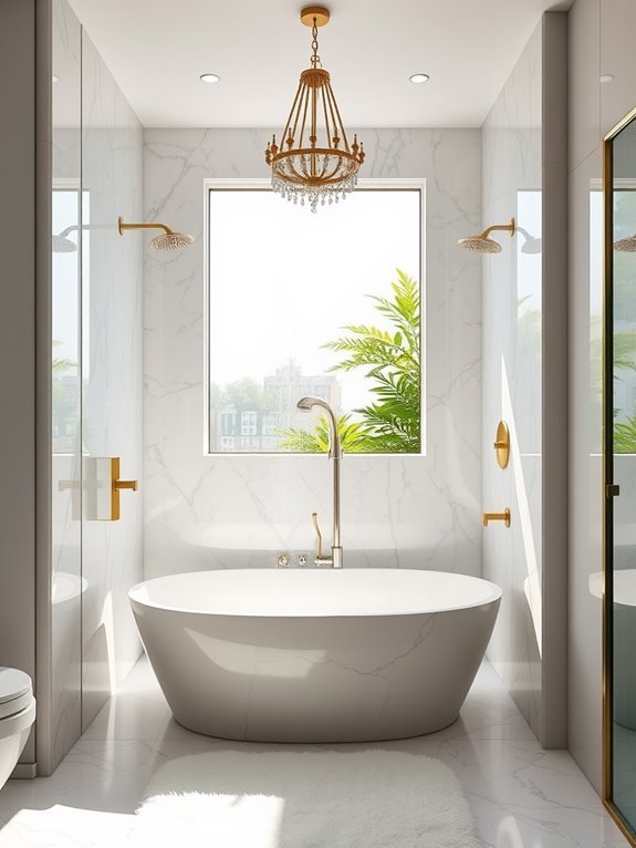 elegant bathing experience option
