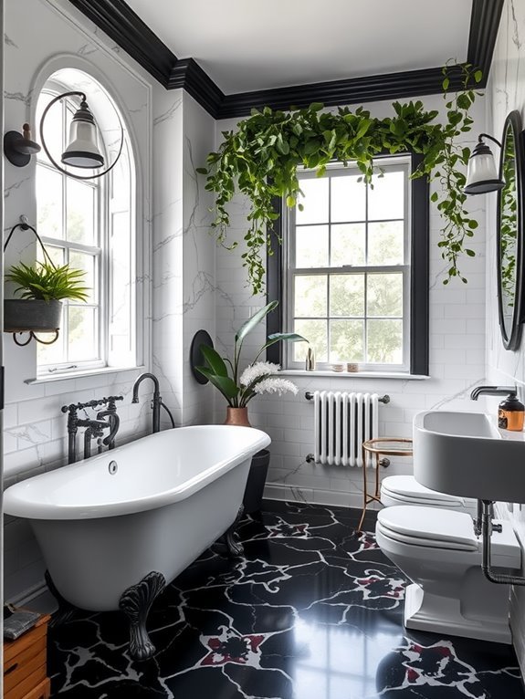 elegant monochrome color scheme