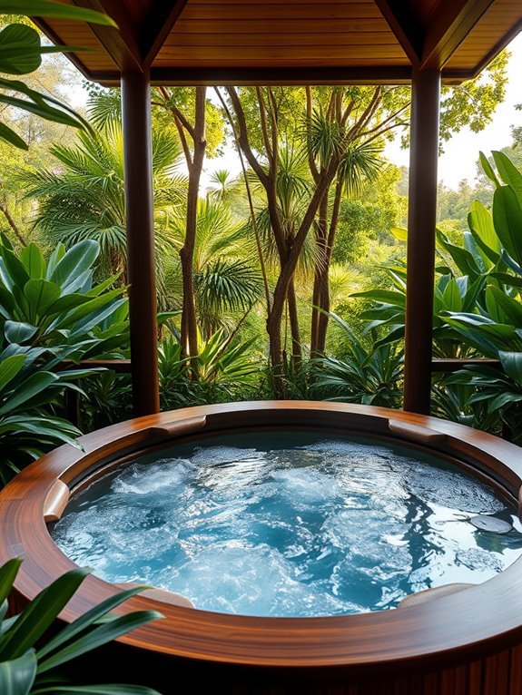 elegant outdoor relaxation experience