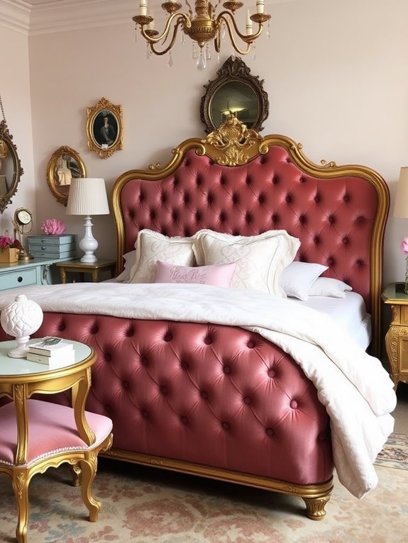 elegant retro bedroom designs