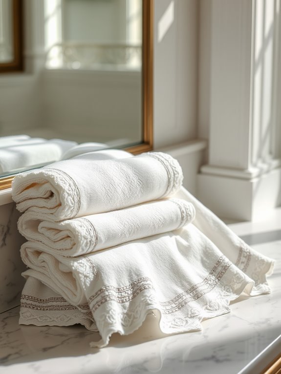 elegant small hand towels