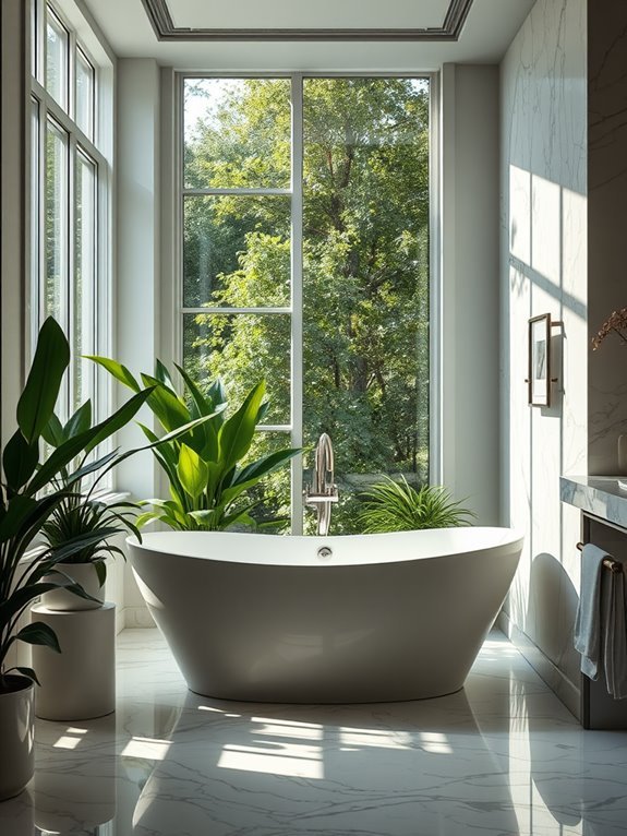 elegant standalone soaking tubs