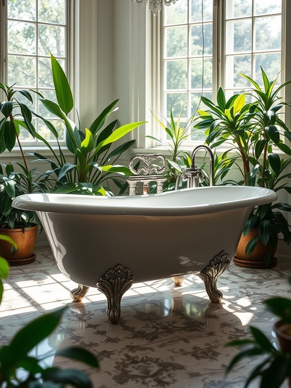 elegant vintage bathroom fixture