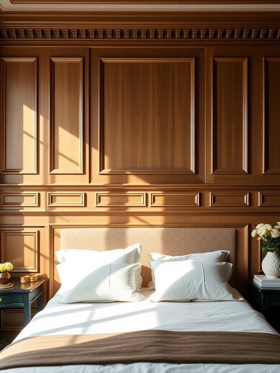 elegant wall paneling style