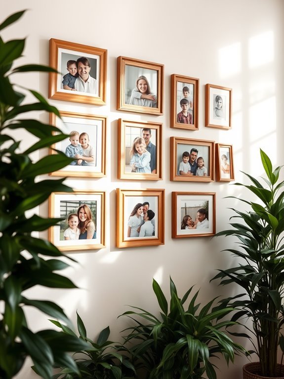 family memories displayed beautifully