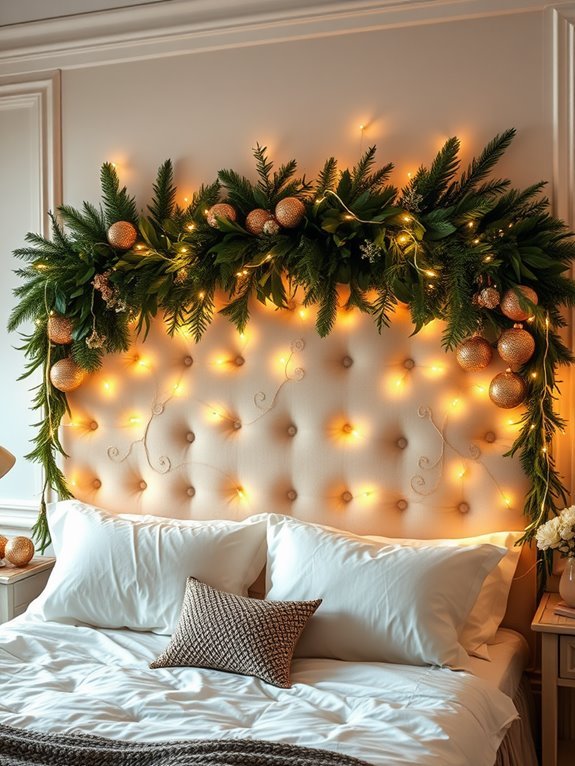 festive headboard decoration ideas