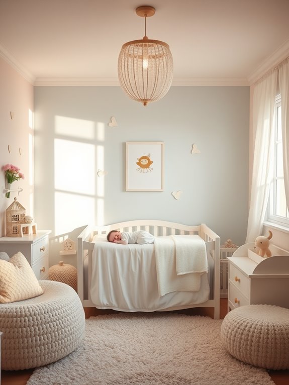 gentle hues for serenity