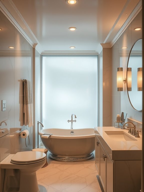 illuminating with soft glow