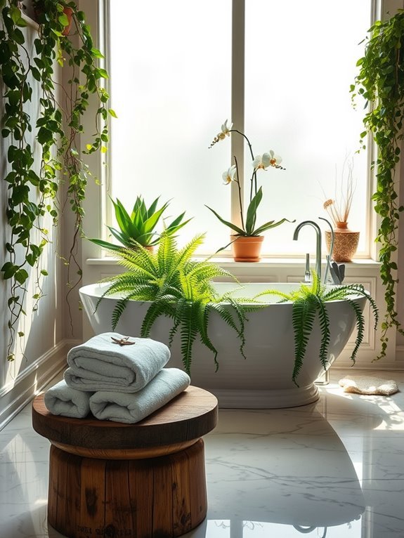 incorporate plants and greenery