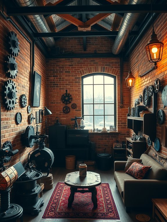 industrial vintage urban aesthetic