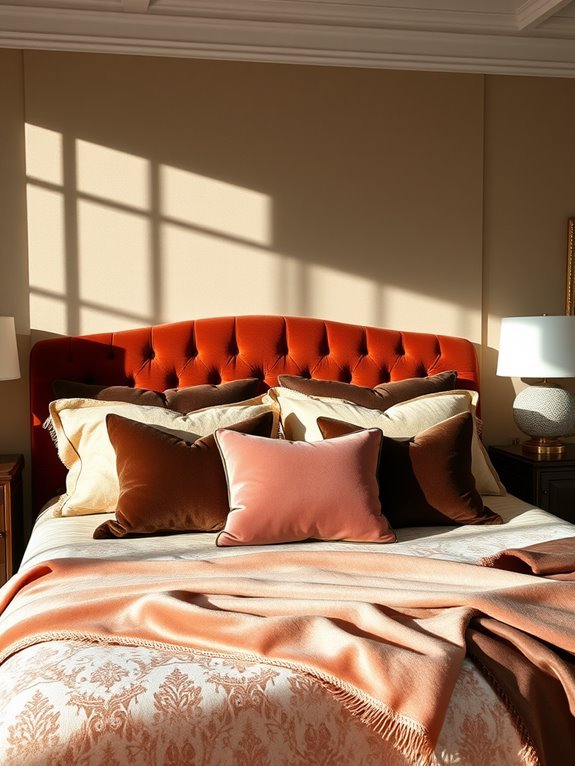 luxurious textile design elements