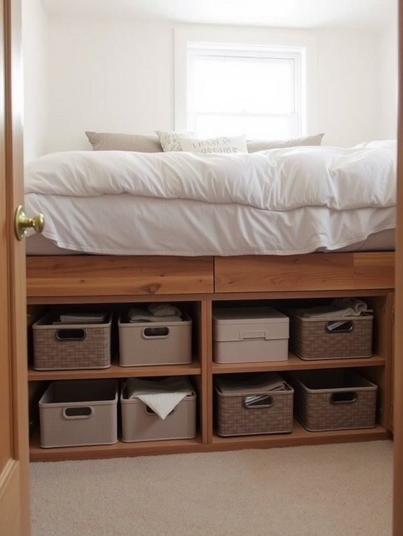 maximize space with storage